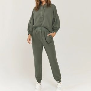 Something Navy sweat set